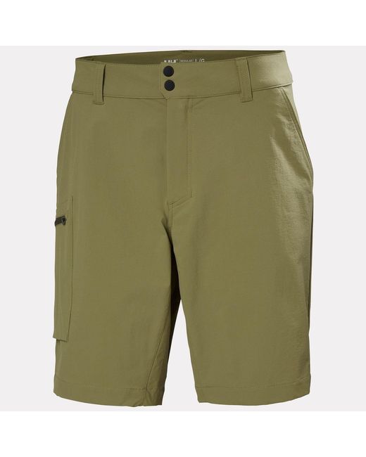 Helly Hansen Green Brono Softshell Shorts for men