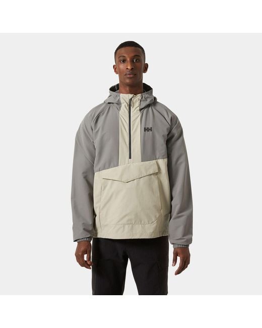 Helly Hansen Gray Vista Hike Anorak for men