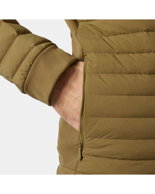 Helly Hansen Green Alpha Light Down Jacket for men