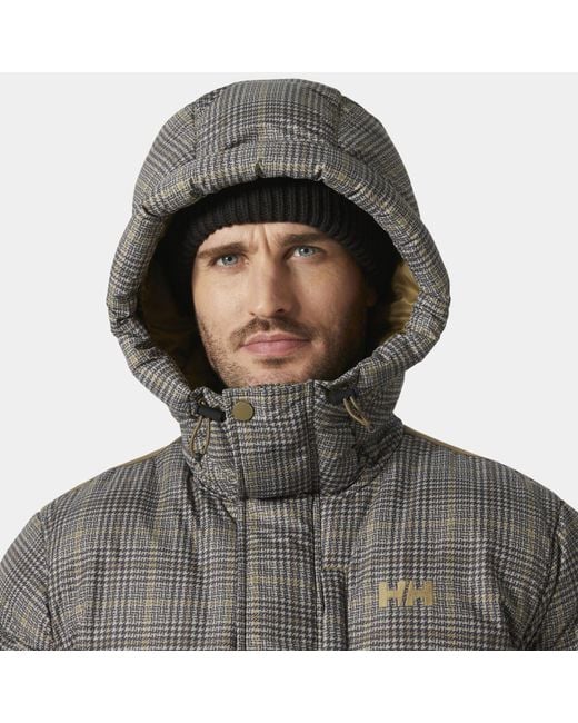 Helly Hansen Gray Alby Puffy Parka for men