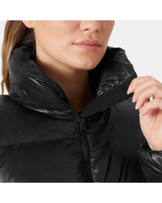 Jade Puffer Jacket Mujer Helly Hansen de color Black