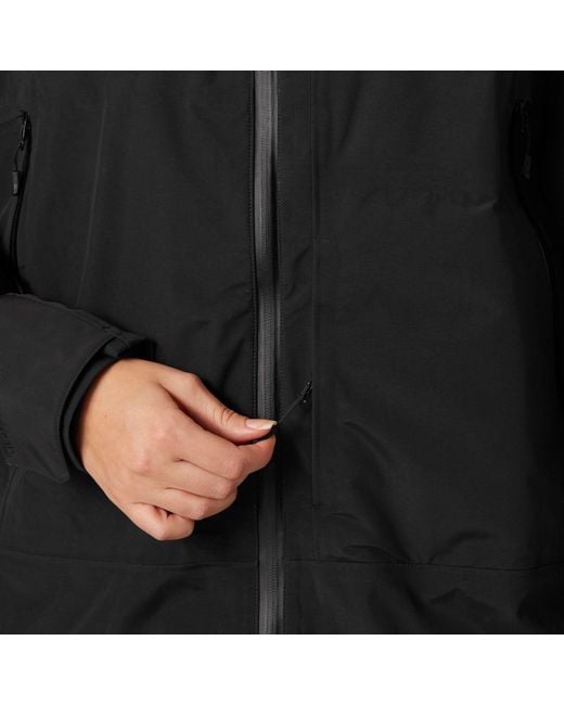 Helly Hansen Black Sogn Shell Jacket