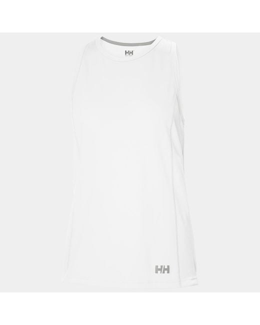 Helly Hansen White Hh Lifa Active Solen Tank