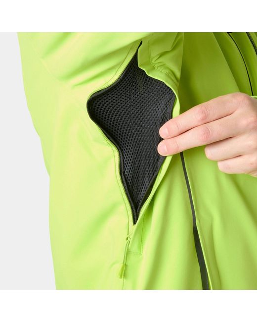 Alpha 4.0 Giacca Da Sci di Helly Hansen in Green da Uomo