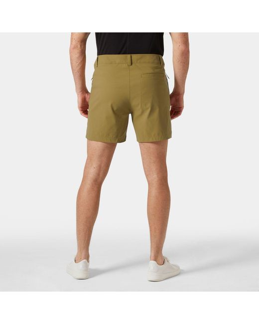 Helly Hansen Green Move Quick-Dry Shorts 6” for men
