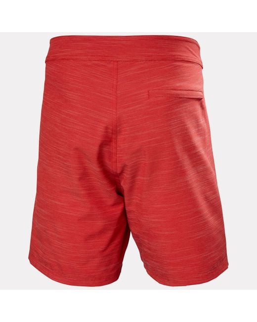 Helly Hansen Red Helly-hansen Newport Board Shorts 8" for men