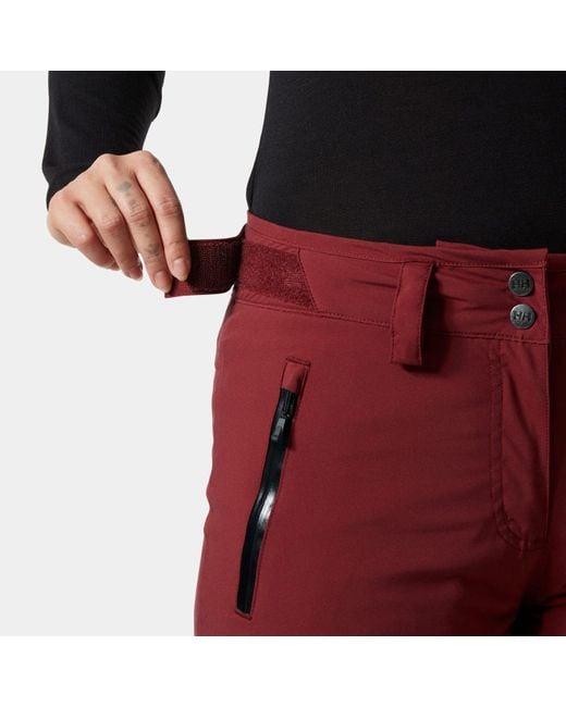 Helly Hansen Red Legendary Insulated Ski Pants for men