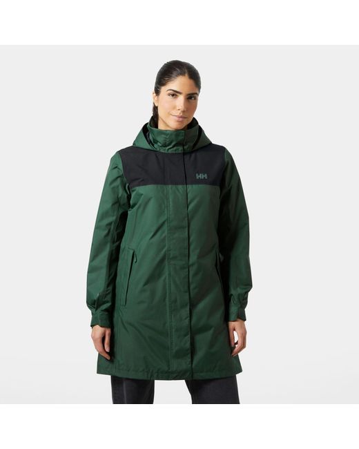 Helly Hansen Green Vancouver Insulated Raincoat