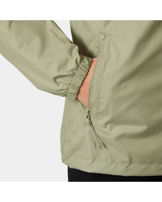 Helly Hansen Green Vancouver Rain Jacket
