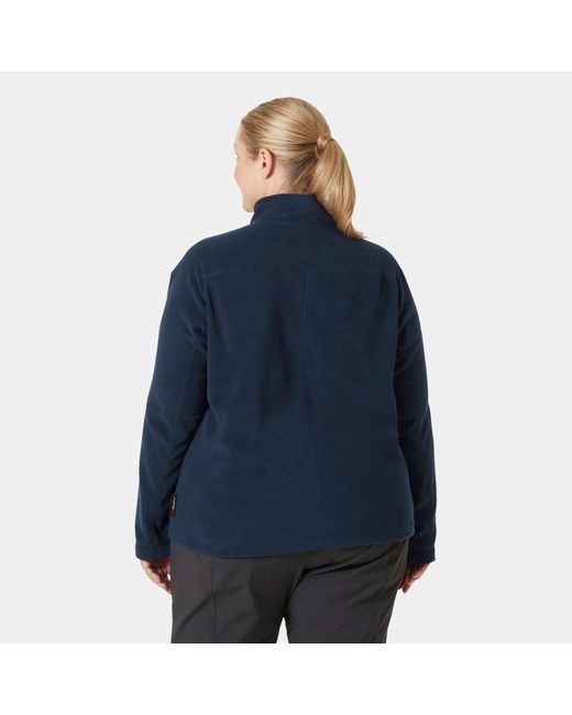 Helly Hansen Blue Daybreaker Fleece Jacket Plus