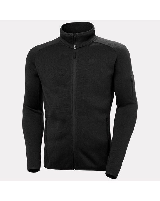 Helly Hansen Black Varde 2.0 Fleece Jacket for men
