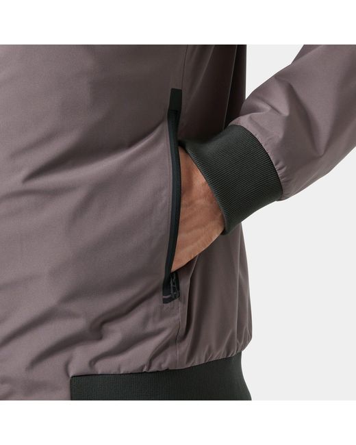 Helly Hansen Gray Hp Racing Lifaloft Waterproof Bomber for men
