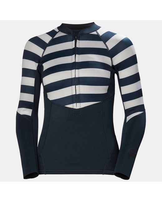 Helly Hansen Blue Waterwear Half-Zip Jacket