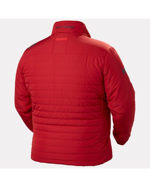 Helly Hansen Red Crew Insulator Sailing Jacket 2.0 for men