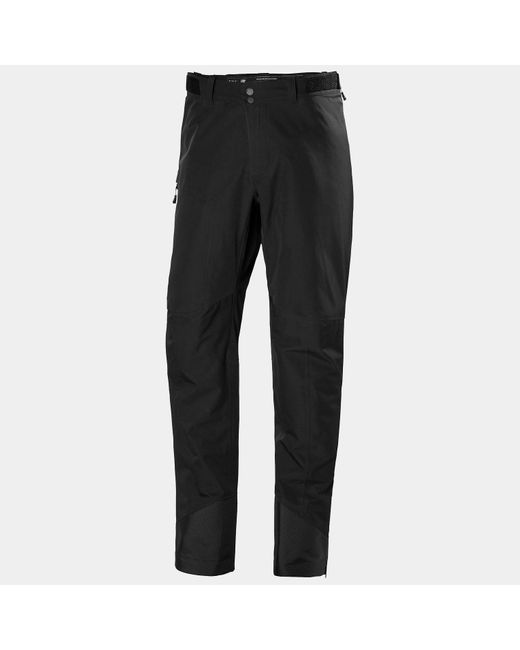 Helly Hansen Black Odin 9 Worlds Infinity 3L Shell Pants for men