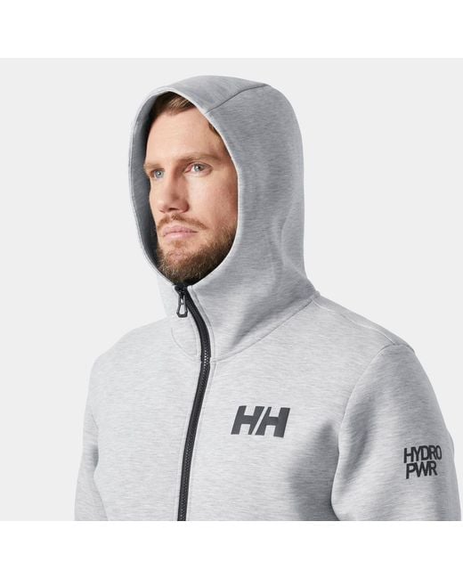 Helly Hansen Gray Hp Ocean Full-Zip Sailing Jacket 2.0 for men