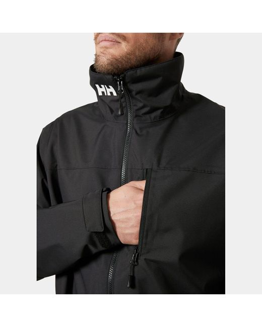 Helly Hansen Black Crew Jacket 2.0 for men