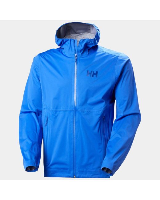 Helly Hansen Blue Momentum 3-Layer Stretch Jacket for men