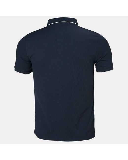 Helly Hansen Blue Kos Marine Quick-Dry Polo for men