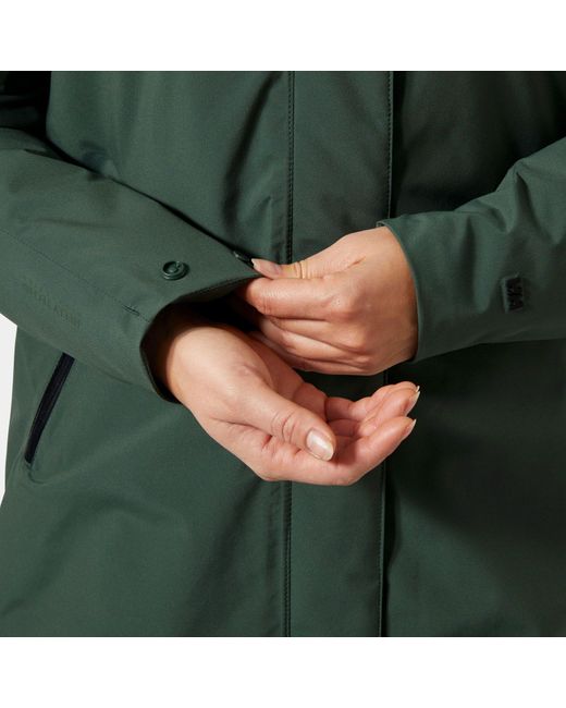 Helly Hansen Green Lily Insulated Raincoat