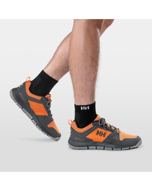 Helly Hansen Orange Skagen F1 Offshore Sailing Shoes for men