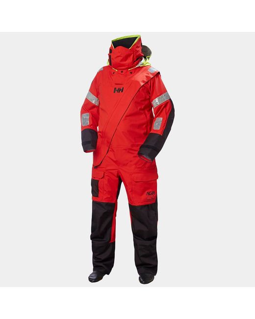 Helly Hansen Red Aegir Ocean Dry Suit 2.0 for men