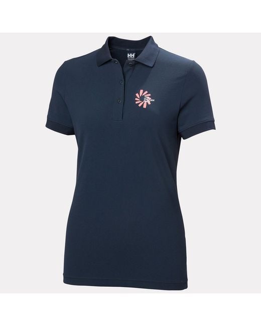 Helly Hansen Blue The Ocean Race Polo