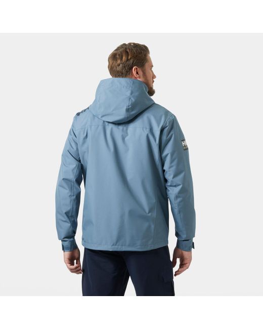 Helly Hansen Blue Crew Hooded Midlayer Jacket 2.0 for men