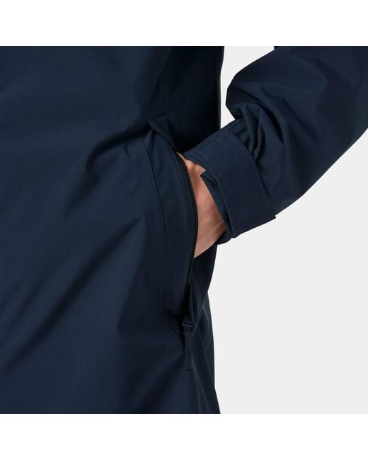 Helly Hansen Blue Brussel Raincoat for men