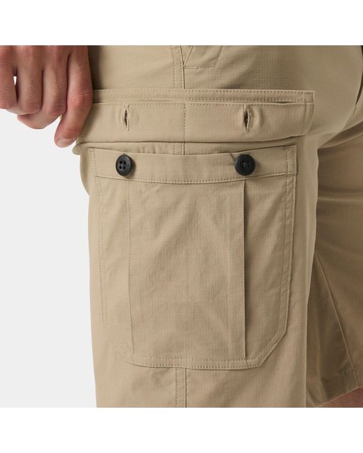 Helly Hansen Natural Hh Quick Dry Cargo Shorts 11" for men