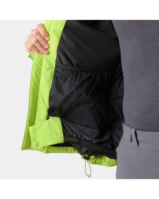 Alpha 4.0 Giacca Da Sci di Helly Hansen in Green da Uomo