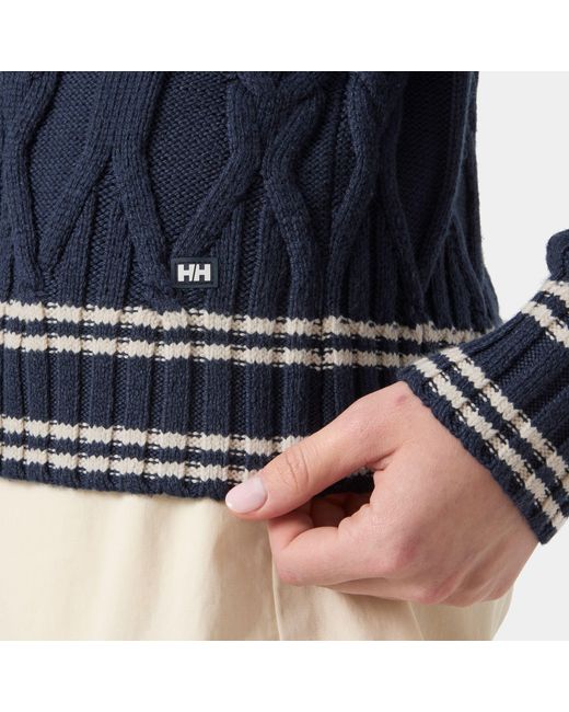 Helly Hansen Blue Positano Knit Sweater
