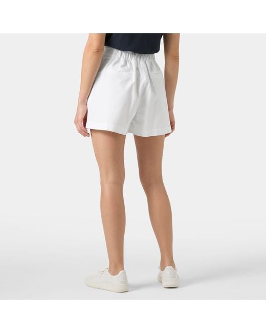 Helly Hansen White Sorrento Shorts 4"
