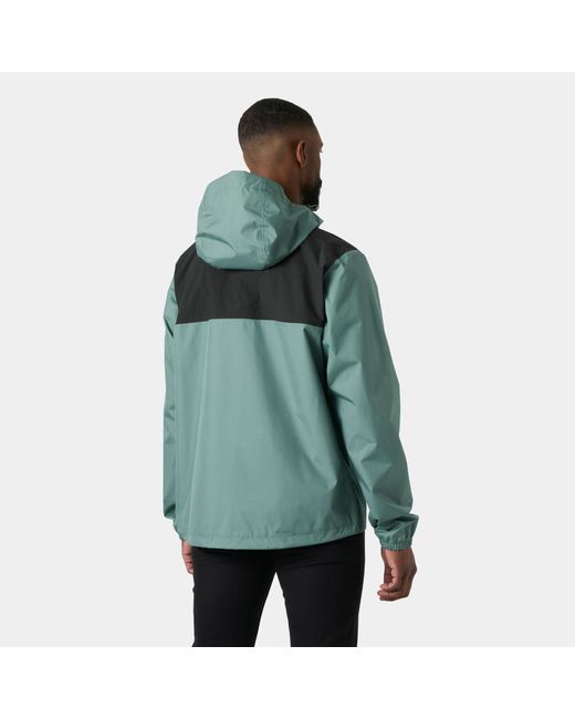 Helly Hansen Green Vancouver Rain Jacket for men