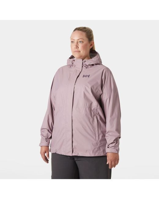 Helly Hansen Purple Loke Plus Jacket 2.0