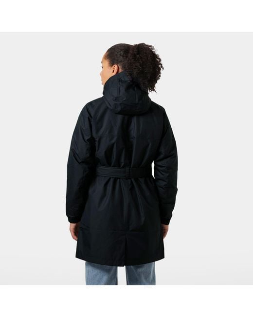 Helly Hansen Black Classic Insulated Trench