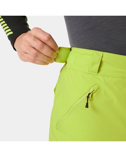 Helly Hansen Green Sogn Insulated Cargo Ski Pants for men