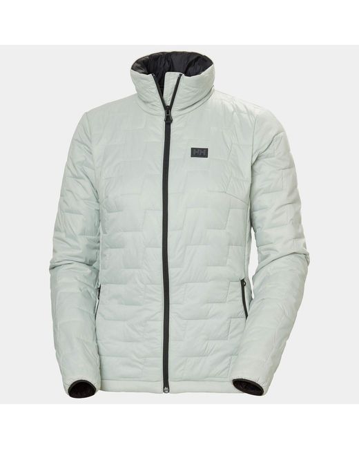 Helly Hansen Gray Lifaloft Lightweight Insulator Jacket