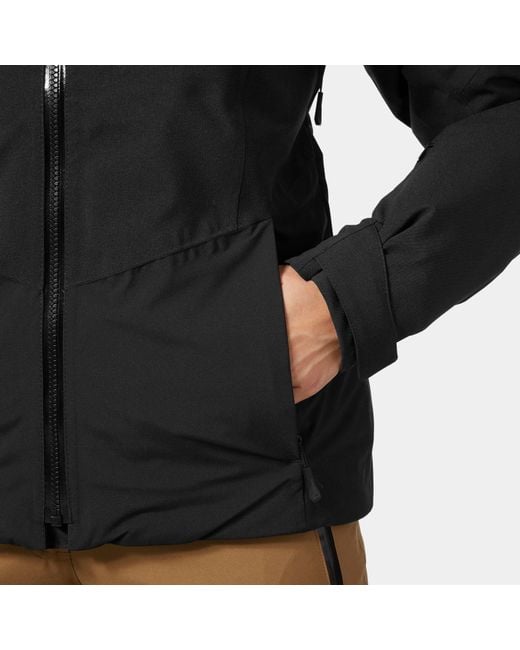 Helly Hansen Black Val-D'Isère 3.0 Jacket