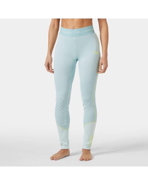 Helly Hansen Women's Blue Lifa Active Base Layer Pants