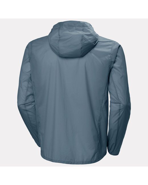 Helly Hansen Blue Trail Windbreaker Jacket for men