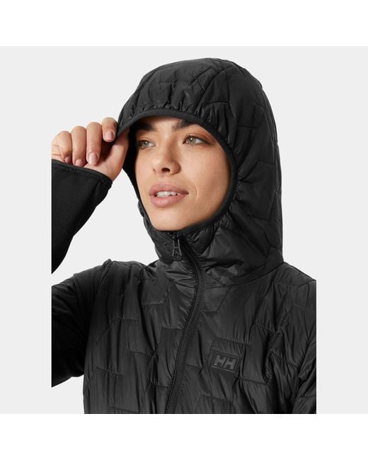 Helly Hansen Black W Lifaloft Hybrid Insulator Jacket
