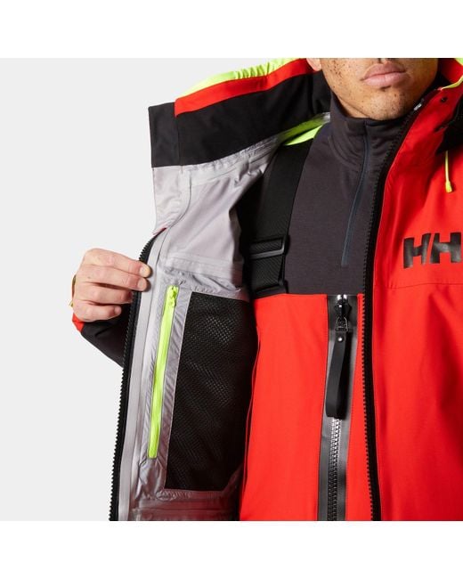 Ægir Ocean Jacket 2.0 Hombre Helly Hansen de hombre de color Red