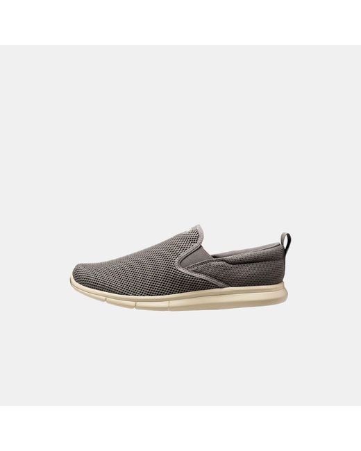 Helly Hansen Gray Ahiga Cushioned Quick-Dry Slipon for men