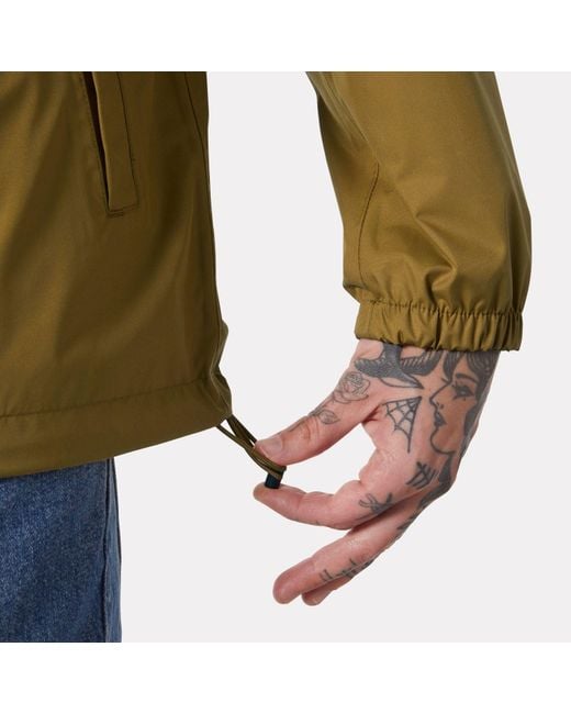 Helly Hansen Green Vancouver Rain Jacket for men