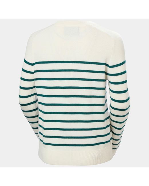 Helly Hansen Green Molene Wool Sweater