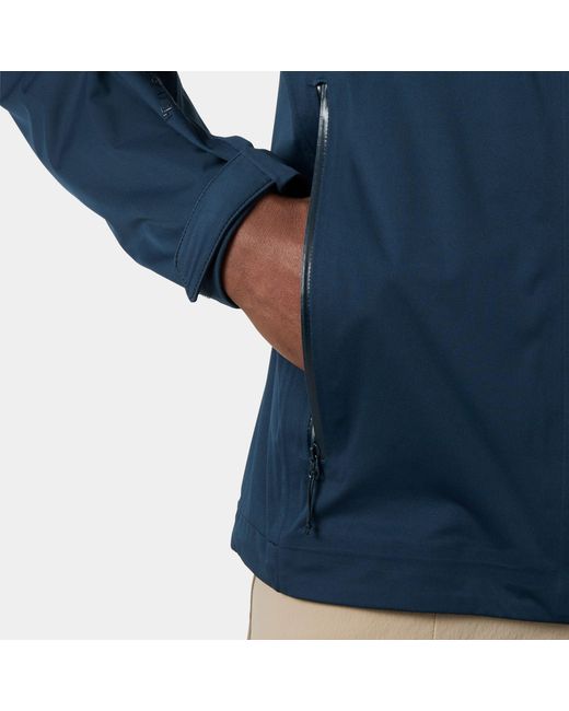 Helly Hansen Blue Momentum 3-Layer Stretch Jacket for men