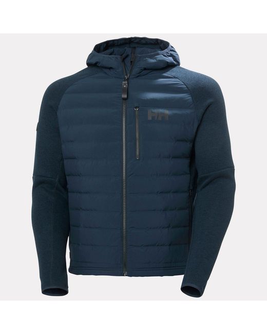Helly Hansen Blue Skagen Hybrid Knit Insulator for men