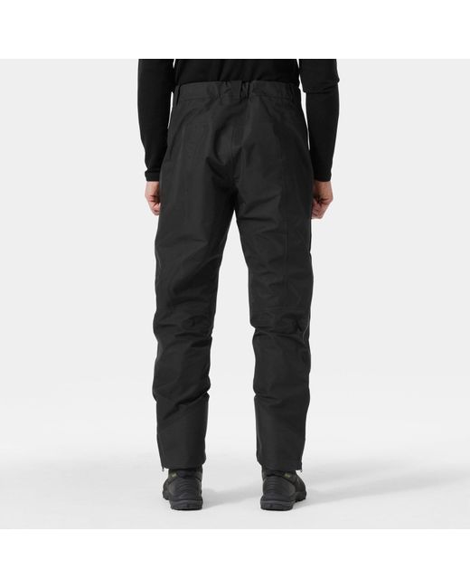 Helly Hansen Black Odin 9 Worlds Infinity 3L Shell Pants for men