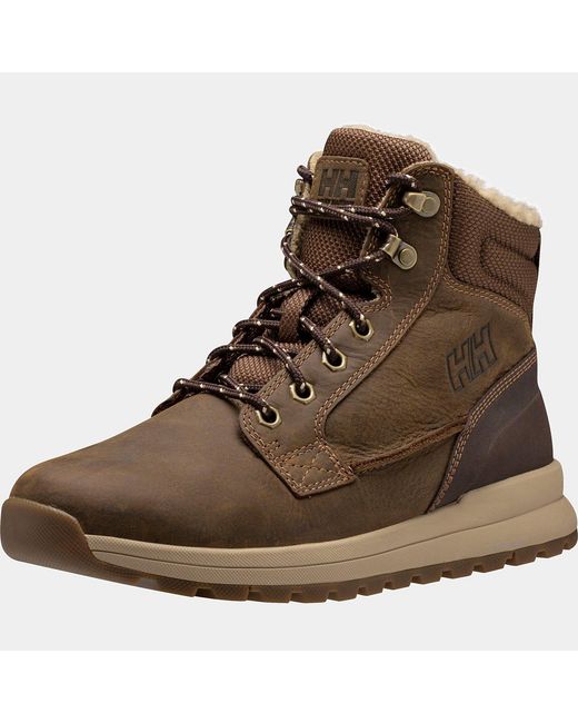 Helly Hansen Brown Kelvin Lx Waterproof Leather Boots for men